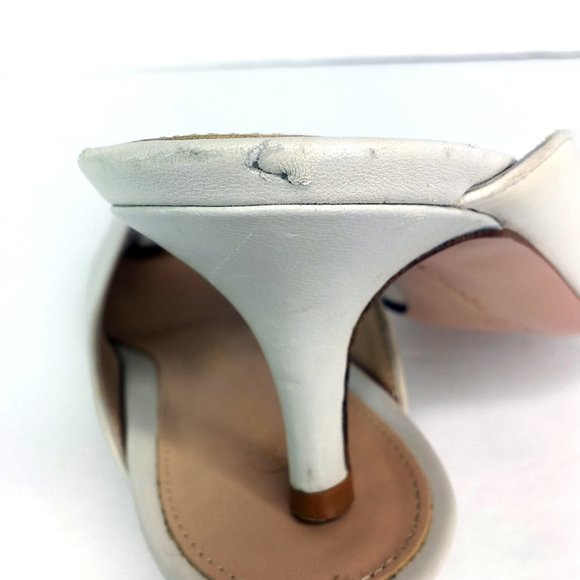 Gianvito Rossi Leather Reeve Kitten Mule 2018 Sz 4 - Picture 12 of 12
